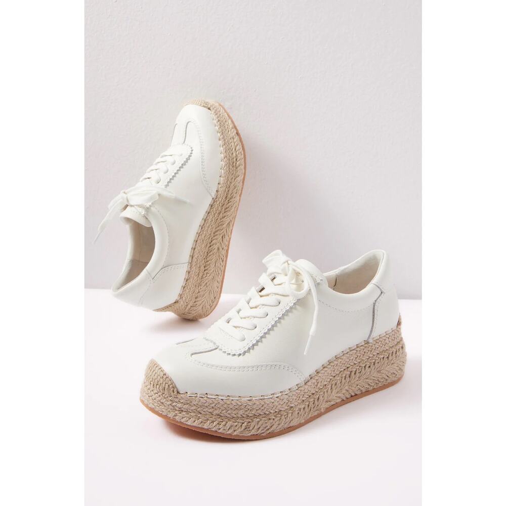 Like New Dolce Vita Jaja Espadrille Sneaker Ivory 9